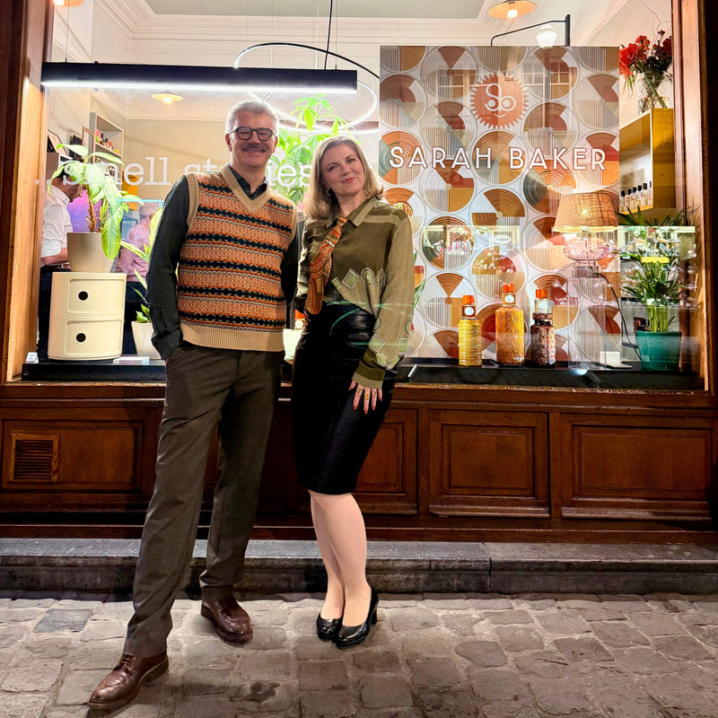 SARAH BAKER EVENT AND WINDOW AT SMELL STORIES, BRUSSELS