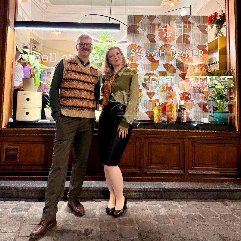 SARAH BAKER EVENT AND WINDOW AT SMELL STORIES, BRUSSELS